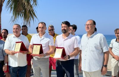 (Turkish) ALTİD’den Alanya Sahillerinin Koruyucularına Teşekkür Plaketi