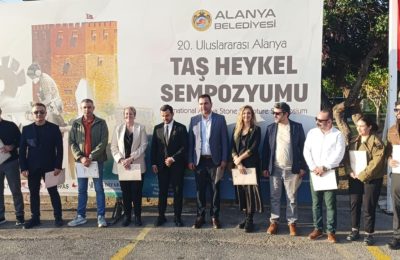Alanya 20. Uluslararası Taş Heykel Sempozyumu Tamamlandı