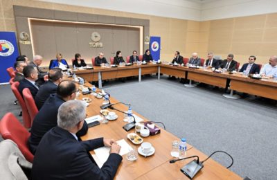 (Turkish) Türkiye Odalar ve Borsalar Birliği’nde Toplantı Gerçekleştirdik